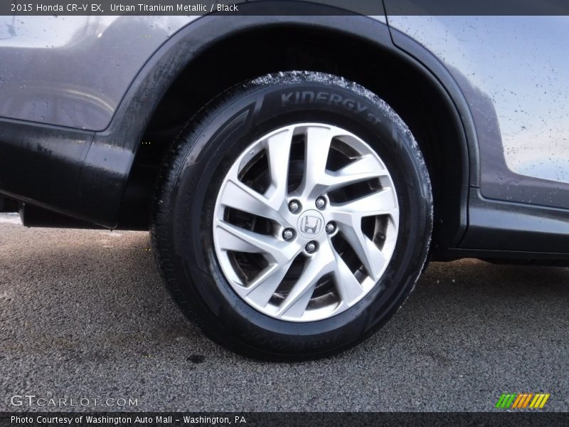 Urban Titanium Metallic / Black 2015 Honda CR-V EX