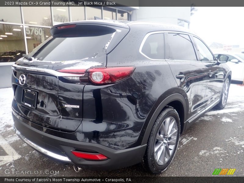Jet Black Mica / Black 2023 Mazda CX-9 Grand Touring AWD