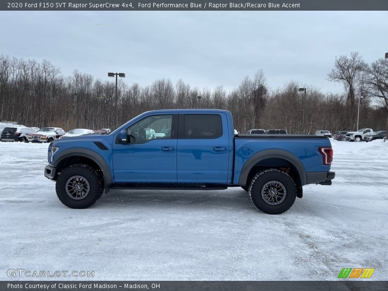  2020 F150 SVT Raptor SuperCrew 4x4 Ford Performance Blue