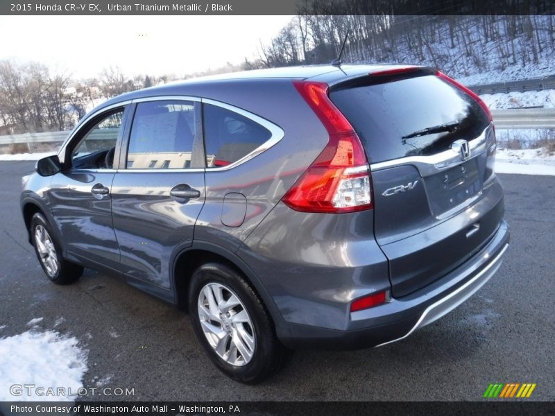 Urban Titanium Metallic / Black 2015 Honda CR-V EX