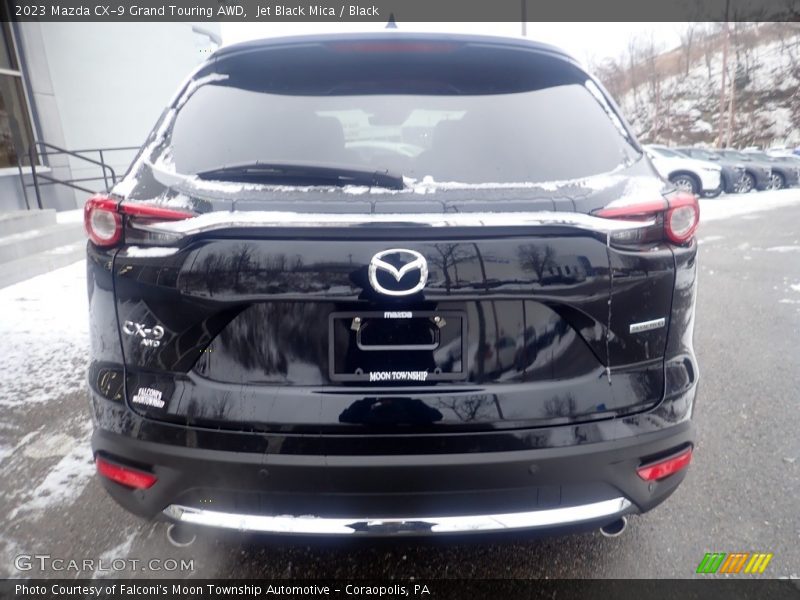 Jet Black Mica / Black 2023 Mazda CX-9 Grand Touring AWD