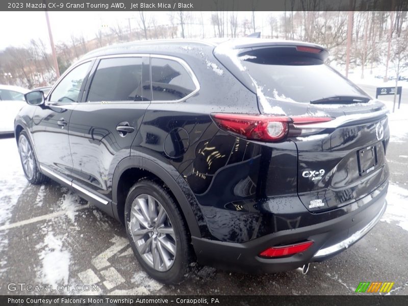 Jet Black Mica / Black 2023 Mazda CX-9 Grand Touring AWD