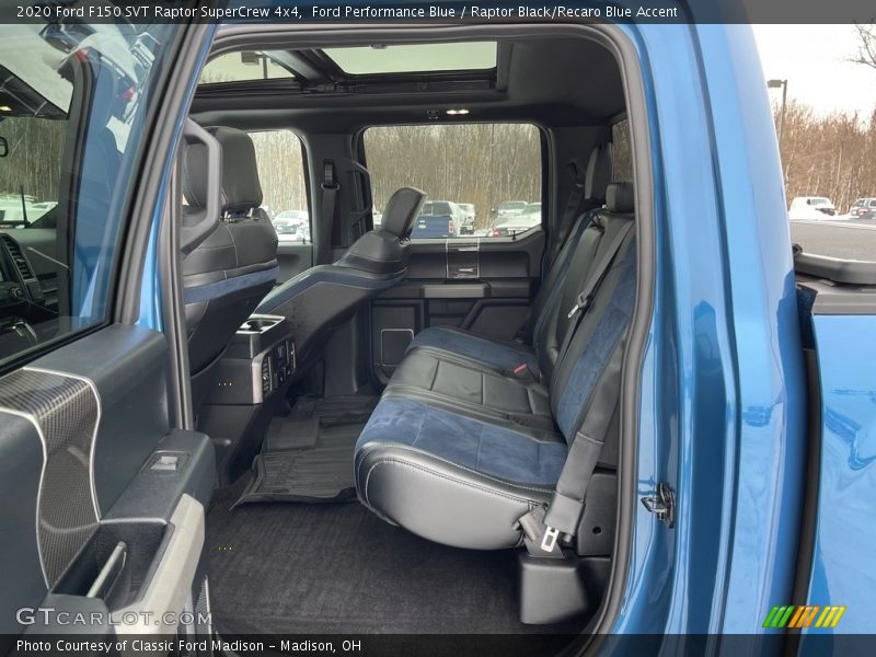 Rear Seat of 2020 F150 SVT Raptor SuperCrew 4x4
