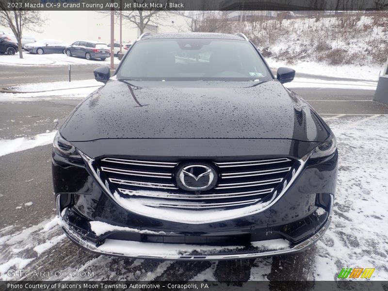 Jet Black Mica / Black 2023 Mazda CX-9 Grand Touring AWD
