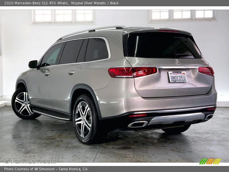 Mojave Silver Metallic / Black 2020 Mercedes-Benz GLS 450 4Matic