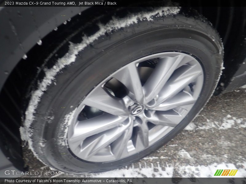 Jet Black Mica / Black 2023 Mazda CX-9 Grand Touring AWD