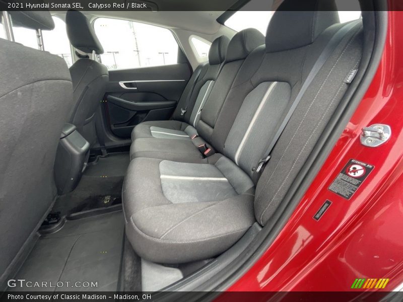 Calypso Red / Black 2021 Hyundai Sonata SEL