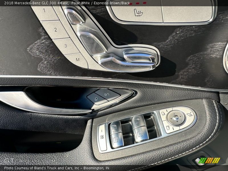 Polar White / Espresso Brown/Black 2018 Mercedes-Benz GLC 300 4Matic