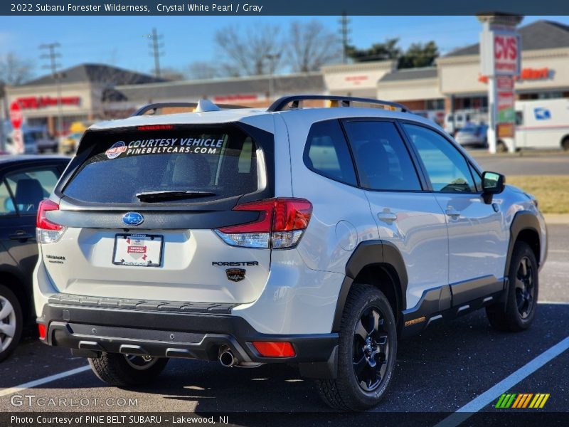 Crystal White Pearl / Gray 2022 Subaru Forester Wilderness