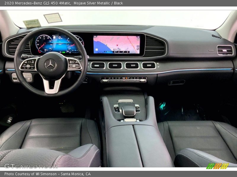 Mojave Silver Metallic / Black 2020 Mercedes-Benz GLS 450 4Matic