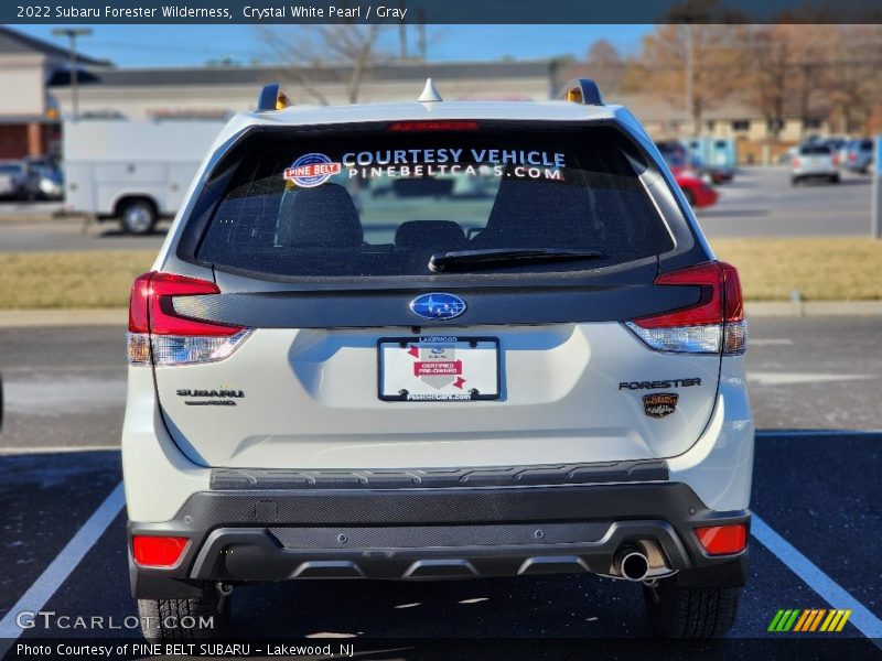 Crystal White Pearl / Gray 2022 Subaru Forester Wilderness