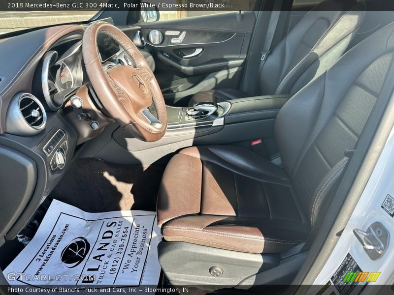  2018 GLC 300 4Matic Espresso Brown/Black Interior