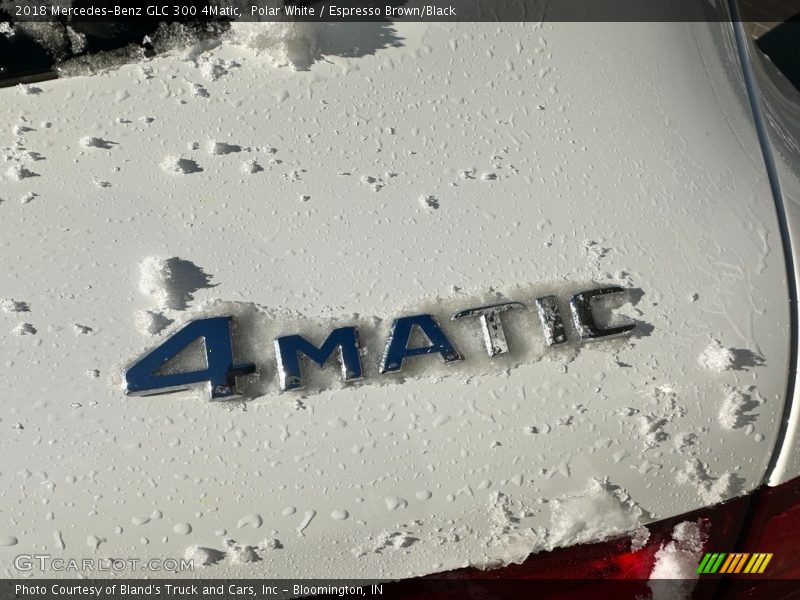 Polar White / Espresso Brown/Black 2018 Mercedes-Benz GLC 300 4Matic
