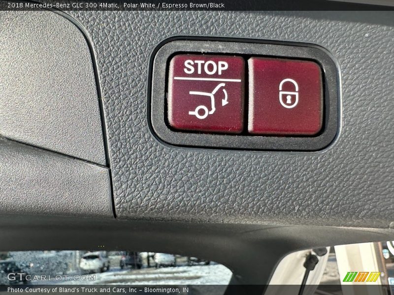 Polar White / Espresso Brown/Black 2018 Mercedes-Benz GLC 300 4Matic