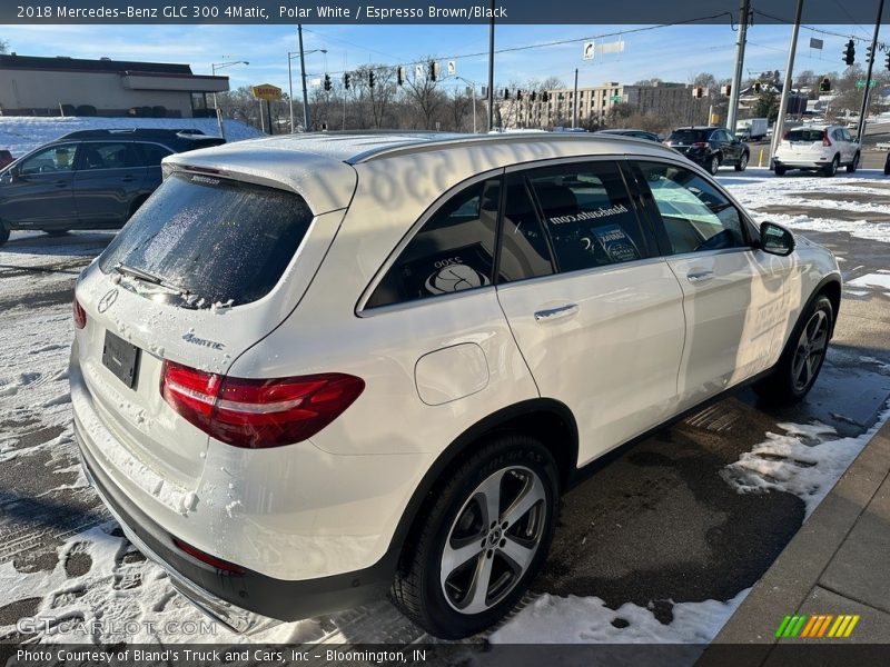 Polar White / Espresso Brown/Black 2018 Mercedes-Benz GLC 300 4Matic