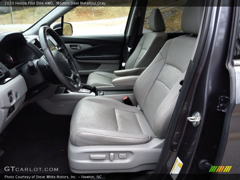  2020 Pilot Elite AWD Gray Interior