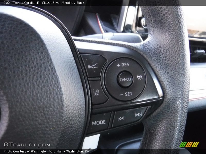  2021 Corolla LE Steering Wheel