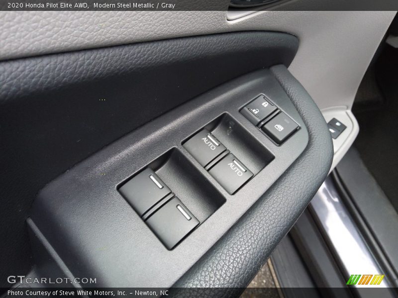 Modern Steel Metallic / Gray 2020 Honda Pilot Elite AWD
