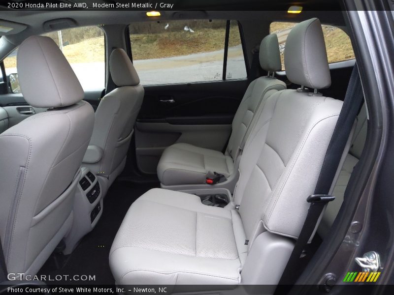Rear Seat of 2020 Pilot Elite AWD
