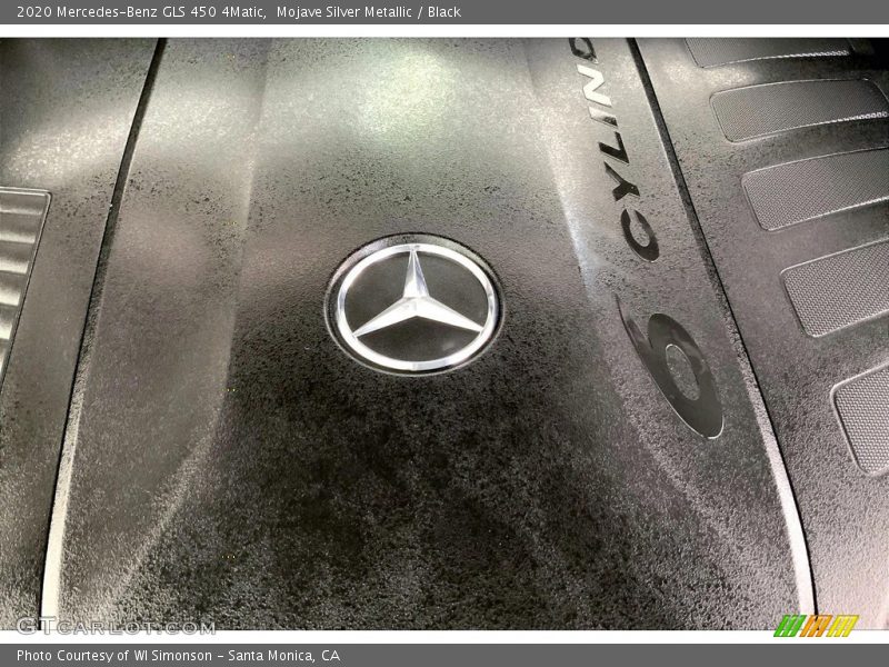 Mojave Silver Metallic / Black 2020 Mercedes-Benz GLS 450 4Matic