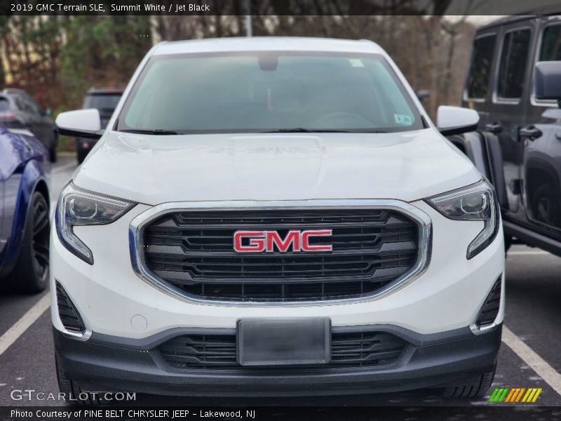 Summit White / Jet Black 2019 GMC Terrain SLE