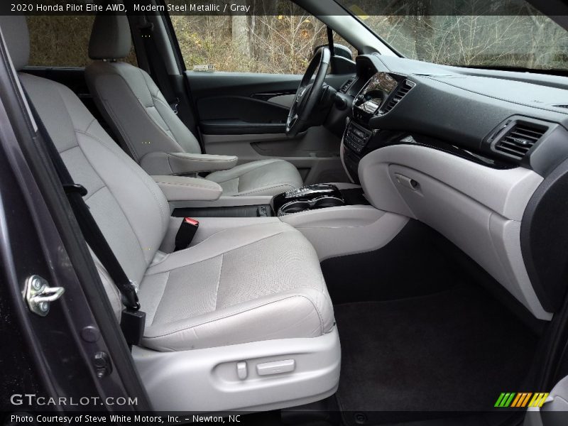 Front Seat of 2020 Pilot Elite AWD