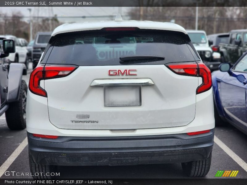 Summit White / Jet Black 2019 GMC Terrain SLE