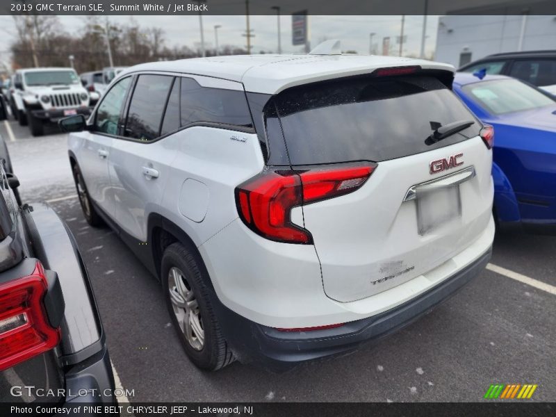 Summit White / Jet Black 2019 GMC Terrain SLE