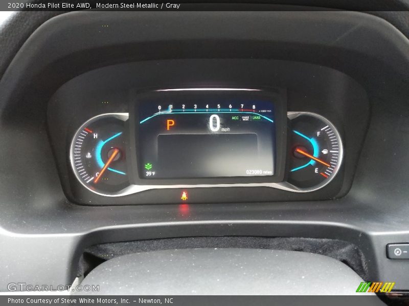  2020 Pilot Elite AWD Elite AWD Gauges