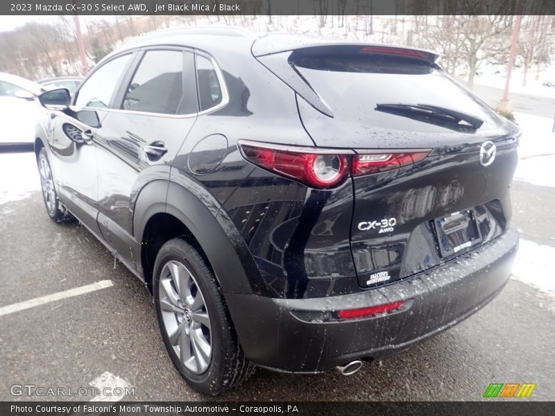 Jet Black Mica / Black 2023 Mazda CX-30 S Select AWD