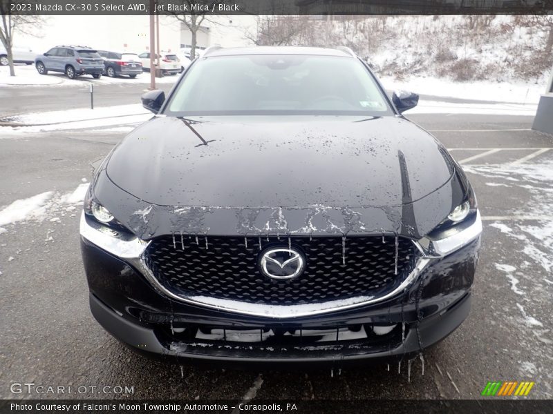 Jet Black Mica / Black 2023 Mazda CX-30 S Select AWD