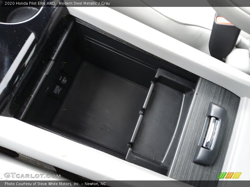 Modern Steel Metallic / Gray 2020 Honda Pilot Elite AWD
