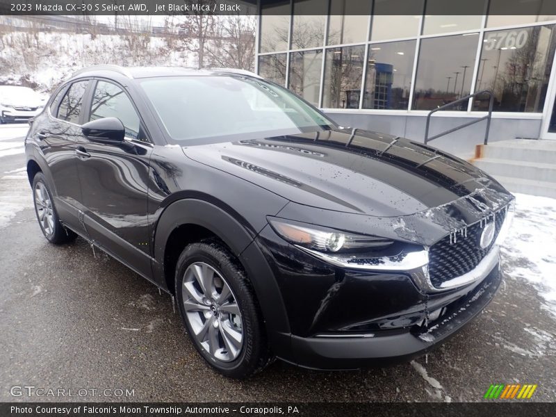 Jet Black Mica / Black 2023 Mazda CX-30 S Select AWD