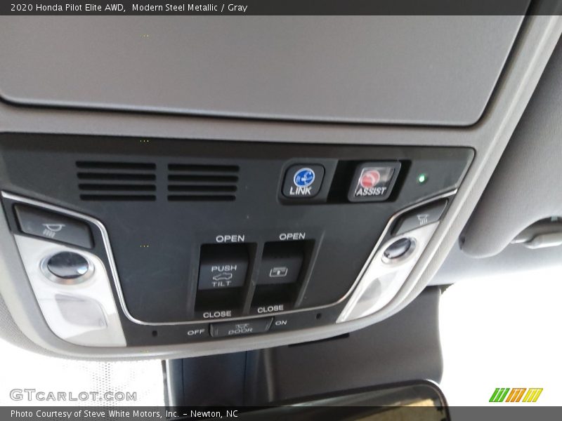 Modern Steel Metallic / Gray 2020 Honda Pilot Elite AWD