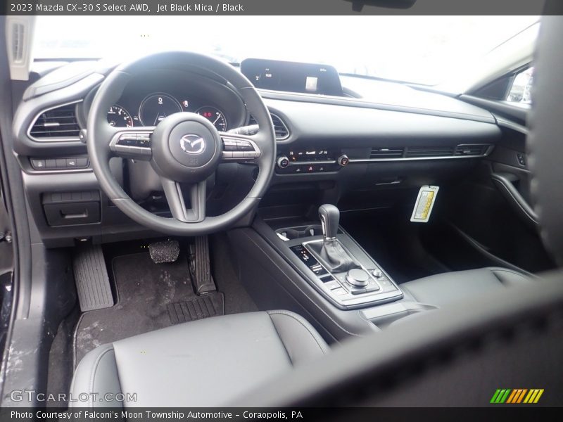 Jet Black Mica / Black 2023 Mazda CX-30 S Select AWD