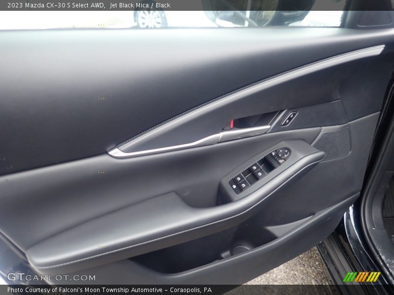 Jet Black Mica / Black 2023 Mazda CX-30 S Select AWD