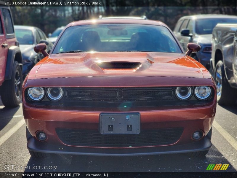 Sinamon Stick / Black 2020 Dodge Challenger GT AWD