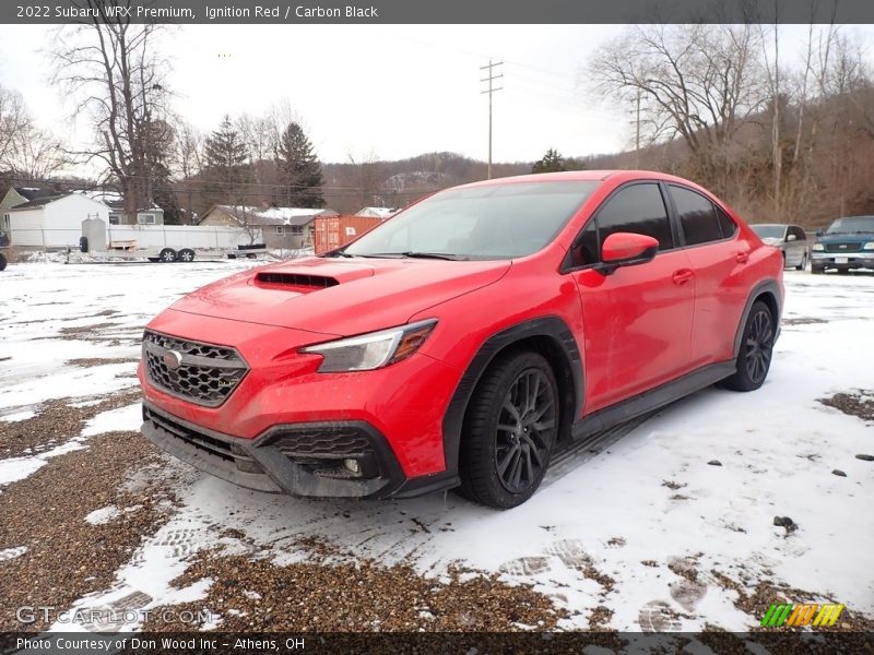 Ignition Red / Carbon Black 2022 Subaru WRX Premium