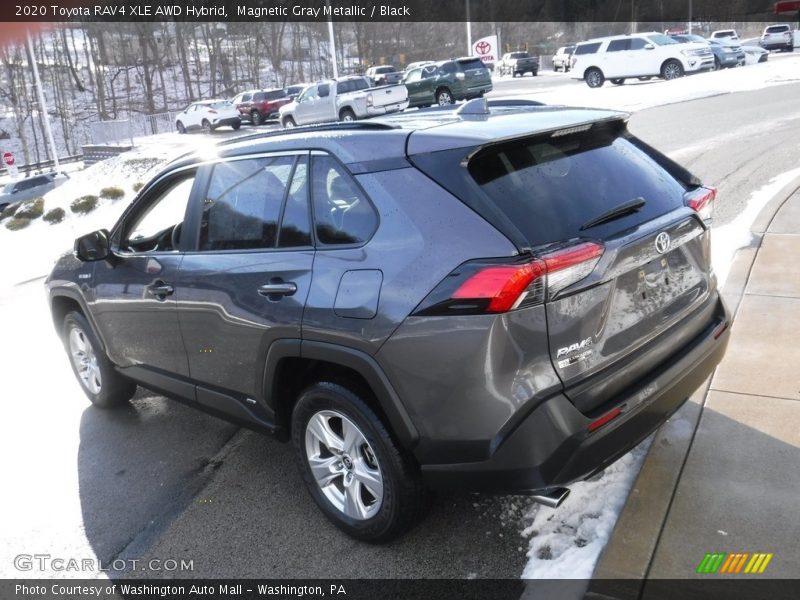 Magnetic Gray Metallic / Black 2020 Toyota RAV4 XLE AWD Hybrid