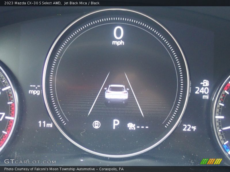 Jet Black Mica / Black 2023 Mazda CX-30 S Select AWD