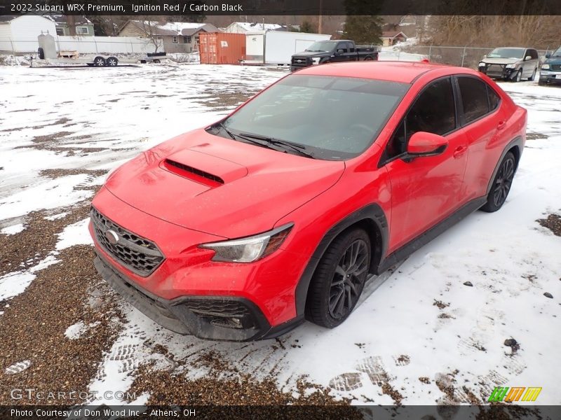 Ignition Red / Carbon Black 2022 Subaru WRX Premium