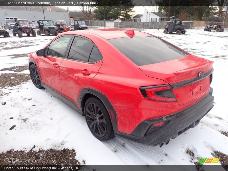 Ignition Red / Carbon Black 2022 Subaru WRX Premium