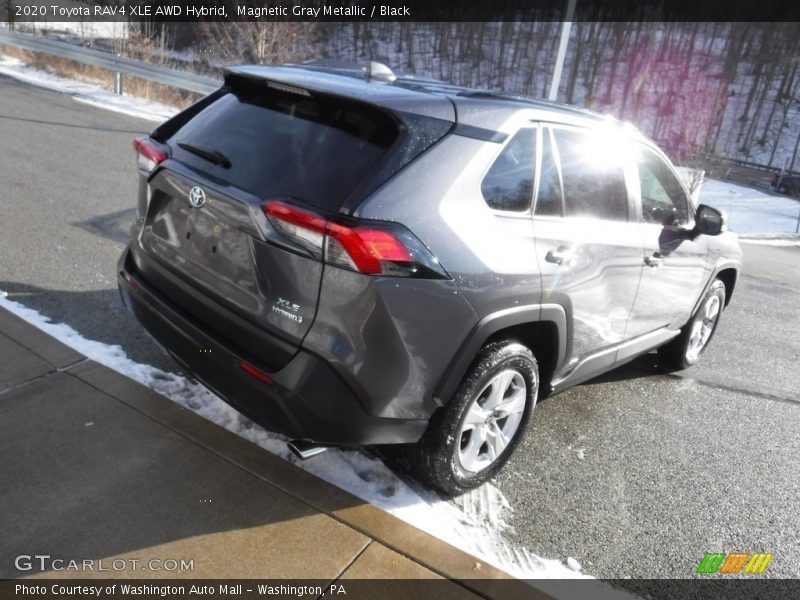 Magnetic Gray Metallic / Black 2020 Toyota RAV4 XLE AWD Hybrid