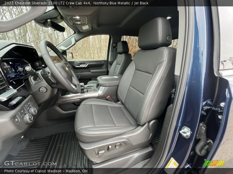  2022 Silverado 1500 LTZ Crew Cab 4x4 Jet Black Interior