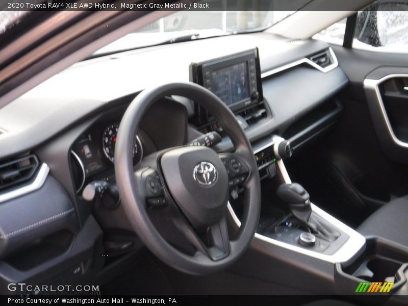 Magnetic Gray Metallic / Black 2020 Toyota RAV4 XLE AWD Hybrid