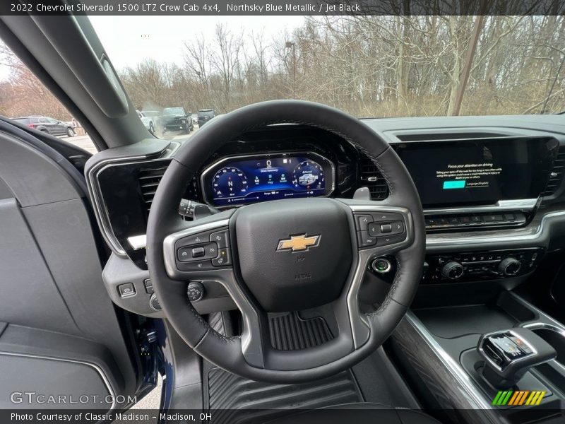 Dashboard of 2022 Silverado 1500 LTZ Crew Cab 4x4