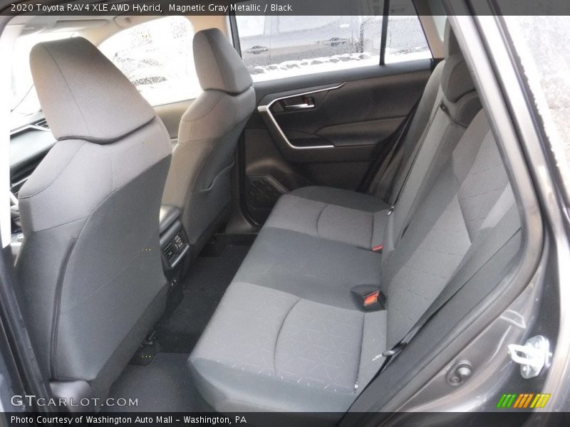 Rear Seat of 2020 RAV4 XLE AWD Hybrid