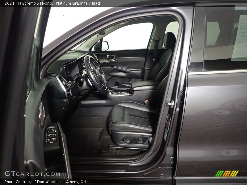 Front Seat of 2021 Sorento S Hybrid
