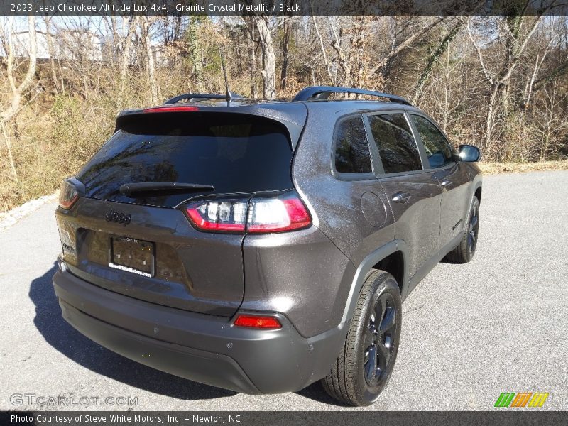 Granite Crystal Metallic / Black 2023 Jeep Cherokee Altitude Lux 4x4