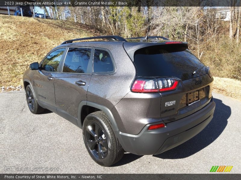 Granite Crystal Metallic / Black 2023 Jeep Cherokee Altitude Lux 4x4